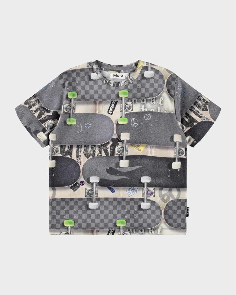 Boy's Riley Graphic-Print Short-Sleeve T-Shirt, Size 8-